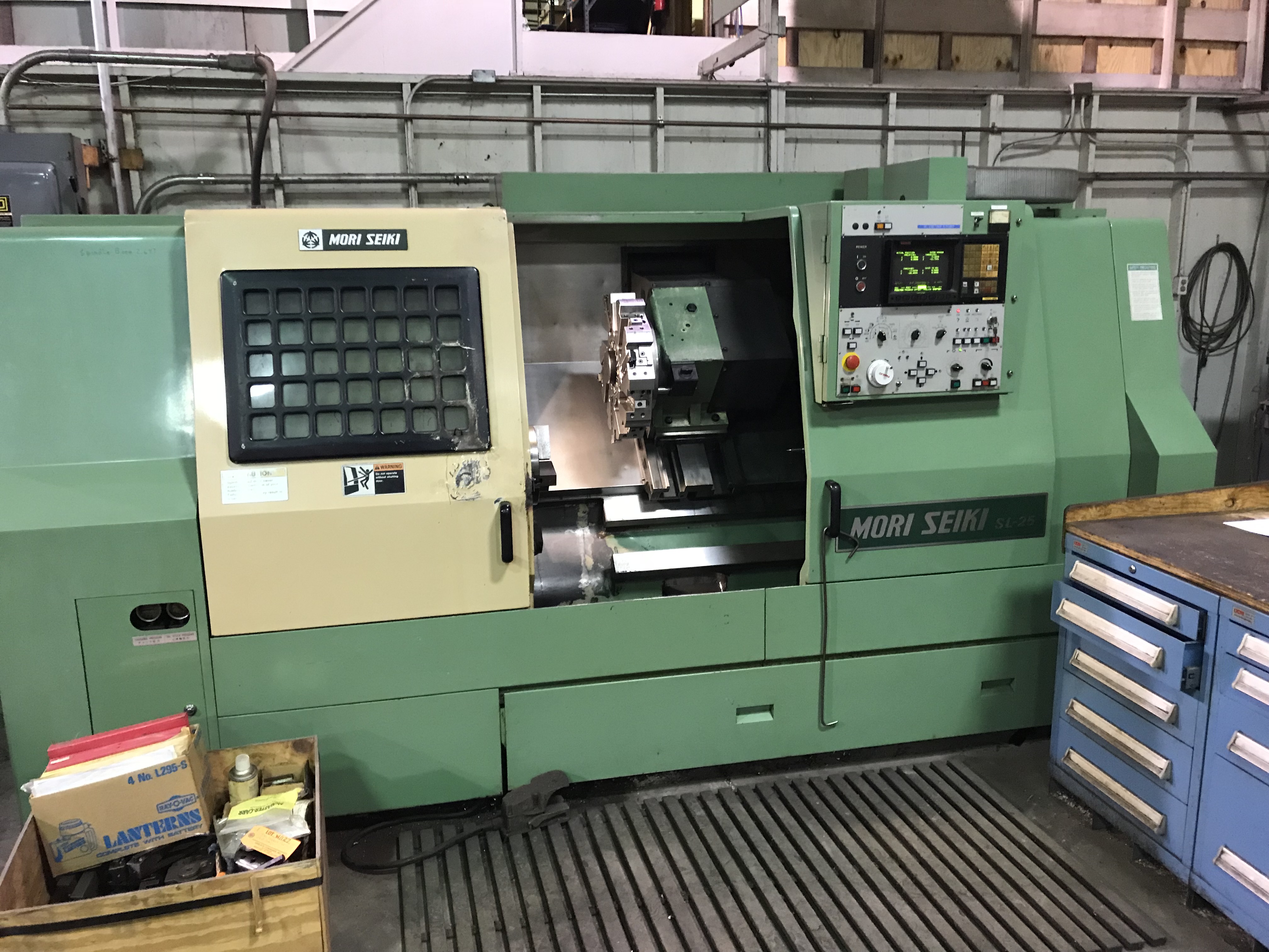 MORI SEIKI SL-25B, 40" CENTERS, FANUC 10T
