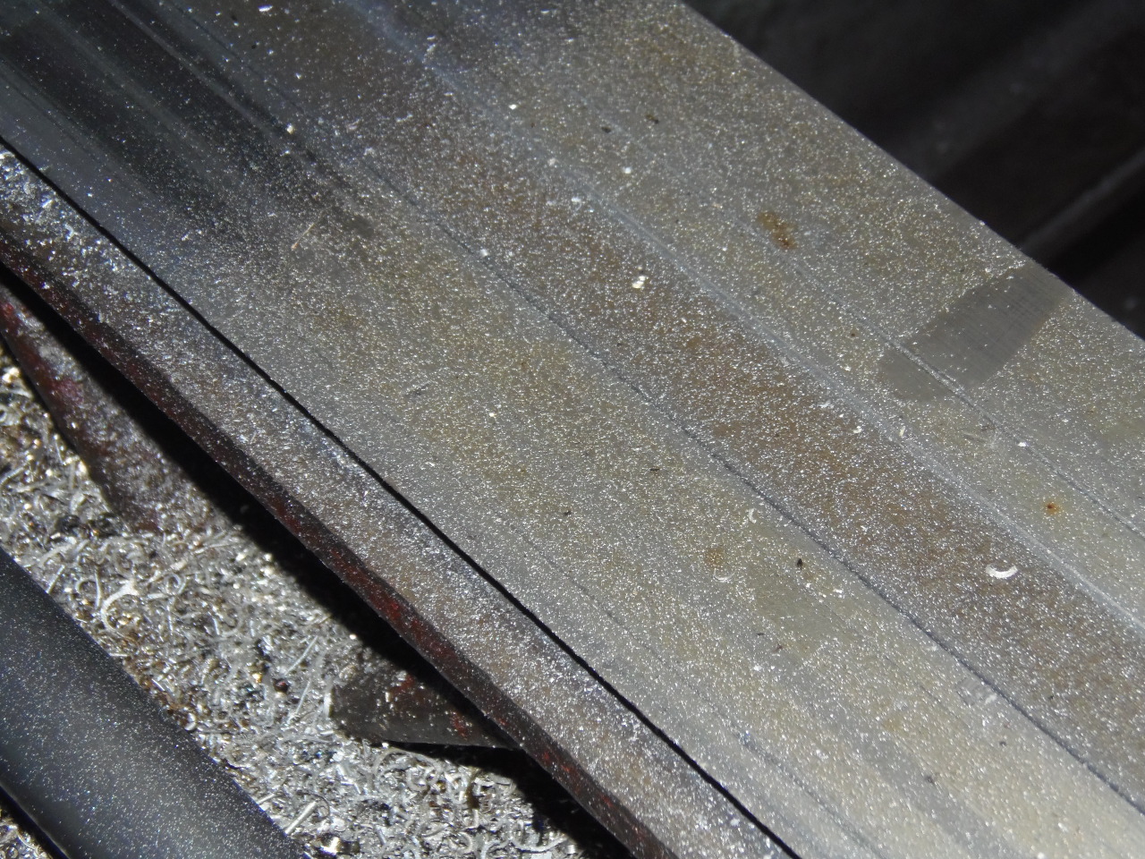 3.93" TOS HORIZONTAL TABLE TYPE BORING MILL, MODEL H100A, 49" x 49" TABLE, 6-900 RPM, 1965