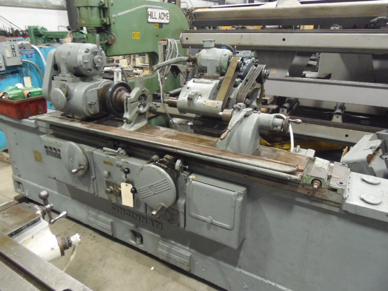 12 X 48 CINCINNATI UNIVERSAL, 5300 RPM SWING DOWN ATTACHMENT,