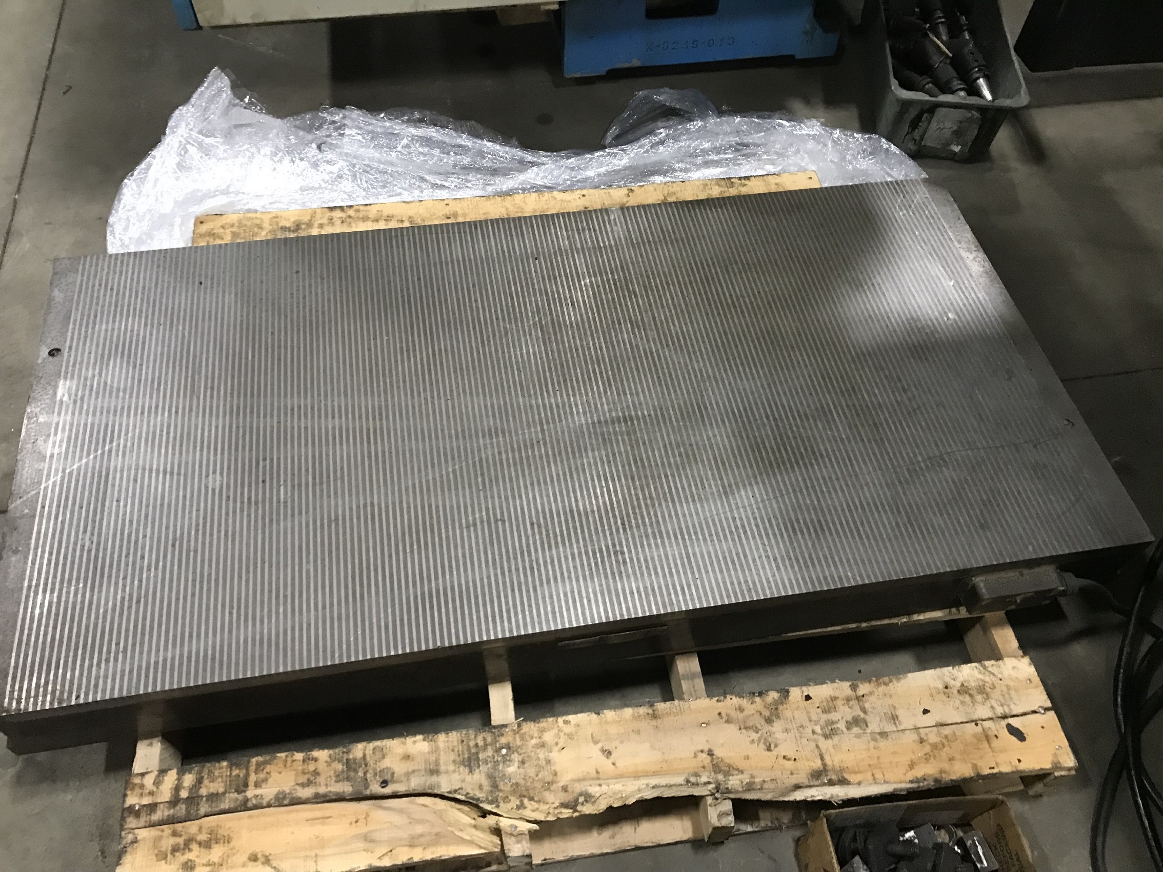 30" X 60" MAGNALOCK ELECTRIC CHUCK WITH DEMAG