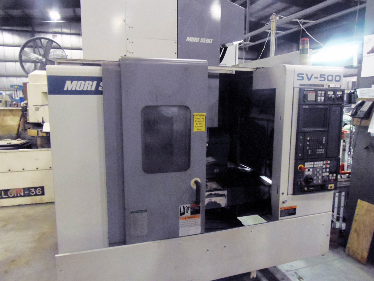 MORI SEIKI SV500/40, MSC-501 CONTROL, 10,000 RPM, 30 TOOLS, 2 PALLET SHUTTLE, TSC, 1998