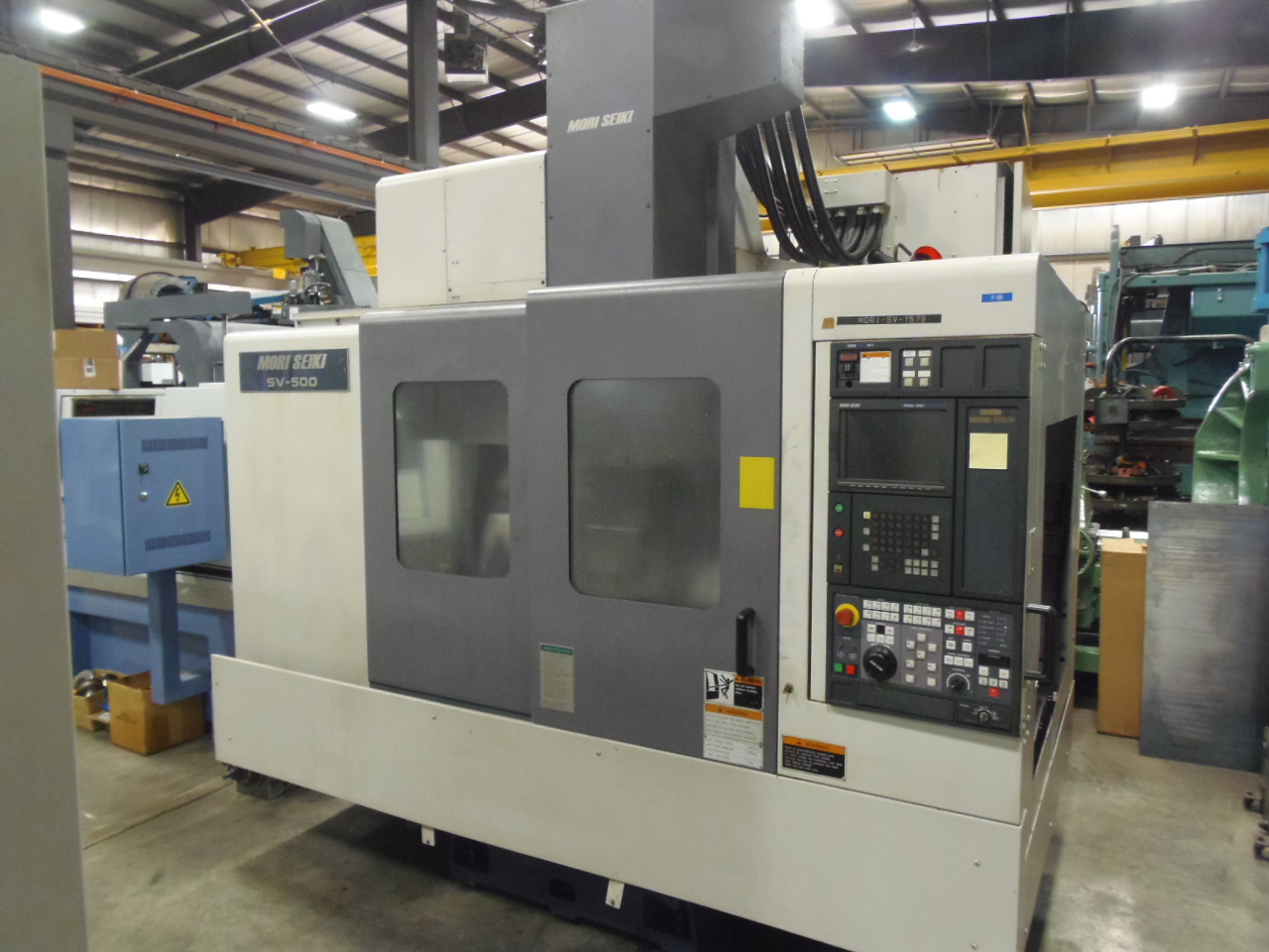 MORI SEIKI SV500/40, MSC-501 CONTROL, 10,000 RPM, 30 TOOLS, TSC, 1998