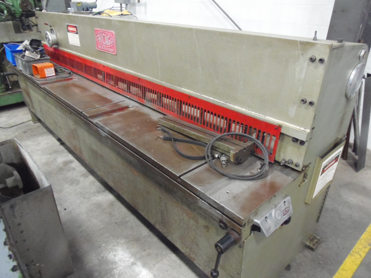 10 GA. x 10' D & K, HYD., FOPBG, RAKE ADJ., SQ. ARM, SUPPORT ARM