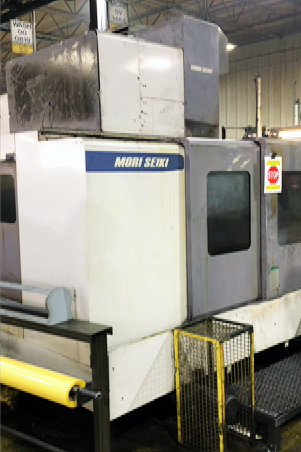 MORI SEIKI SV-500, MSC-518 (FANUC 18M)  CONTROL, 10,000 RPM, 18 TOOLS, TSC, PALLET CHANGER,1998