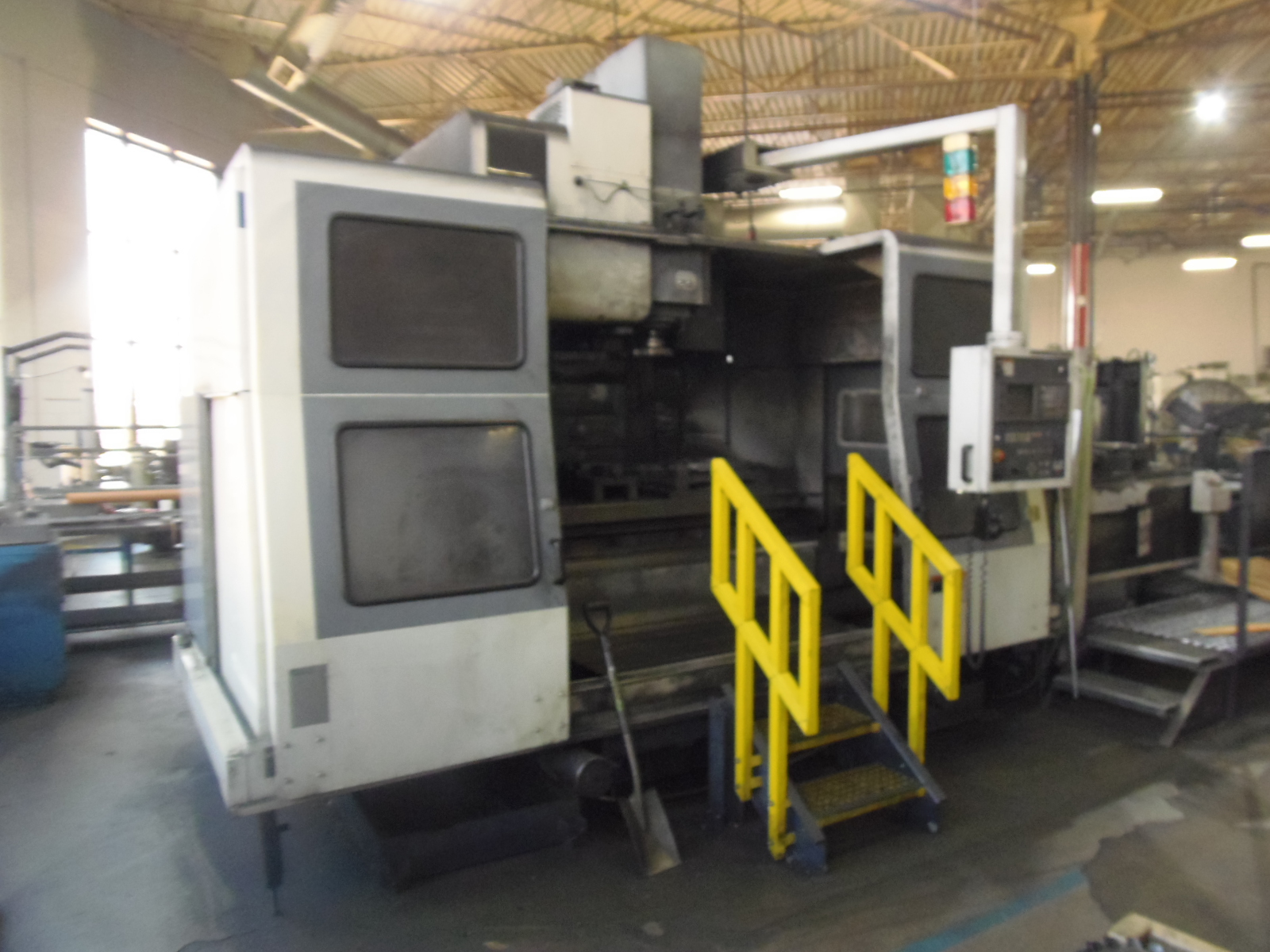 MORI SEIKI MV-65, PALLET CHANGER,  MSC-516 CONTROL (FANUC 16M), 60 X 25 X 25 TRVLS, 40 ATC, 25 HP, 4000 RPM