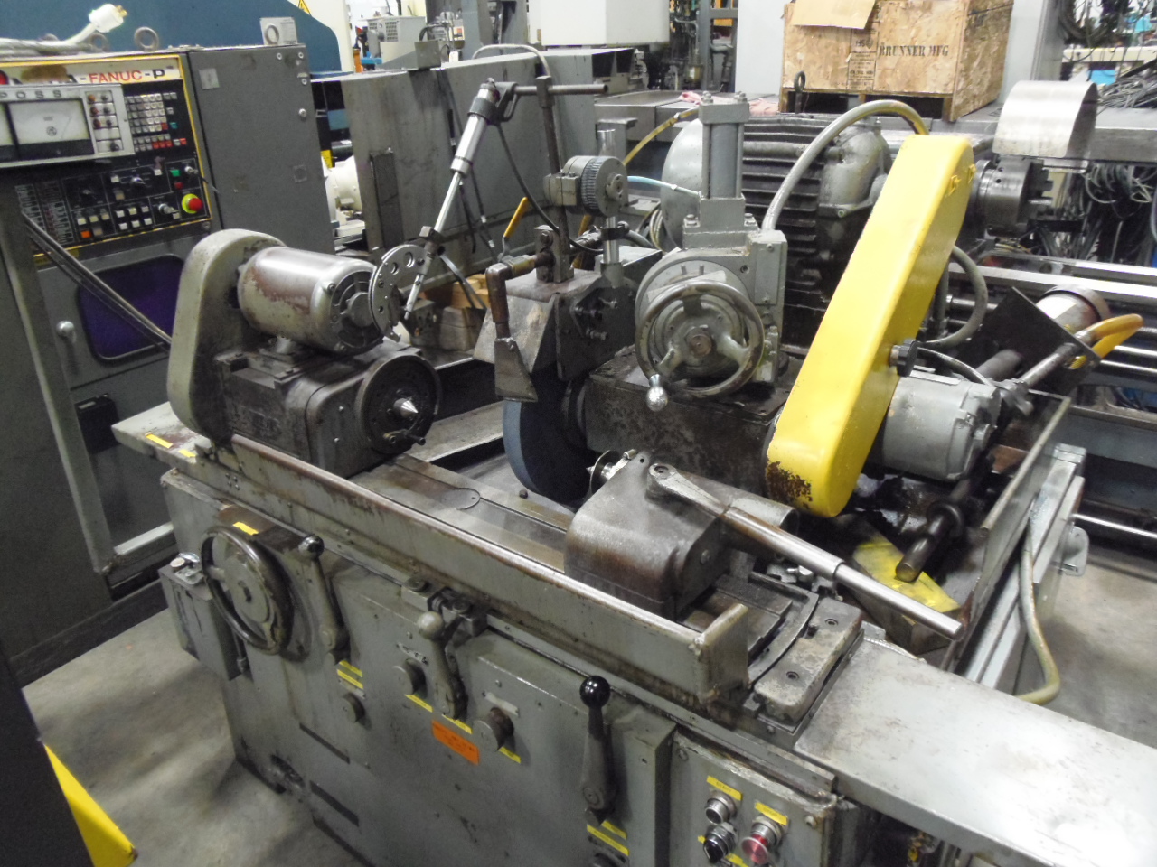 6" X 18" LANDIS 1R CYLINDRICAL GRINDER, HYDRAULIC TRAVERSE AND INFEED, MARPOSS, MANUALS, TOOLING