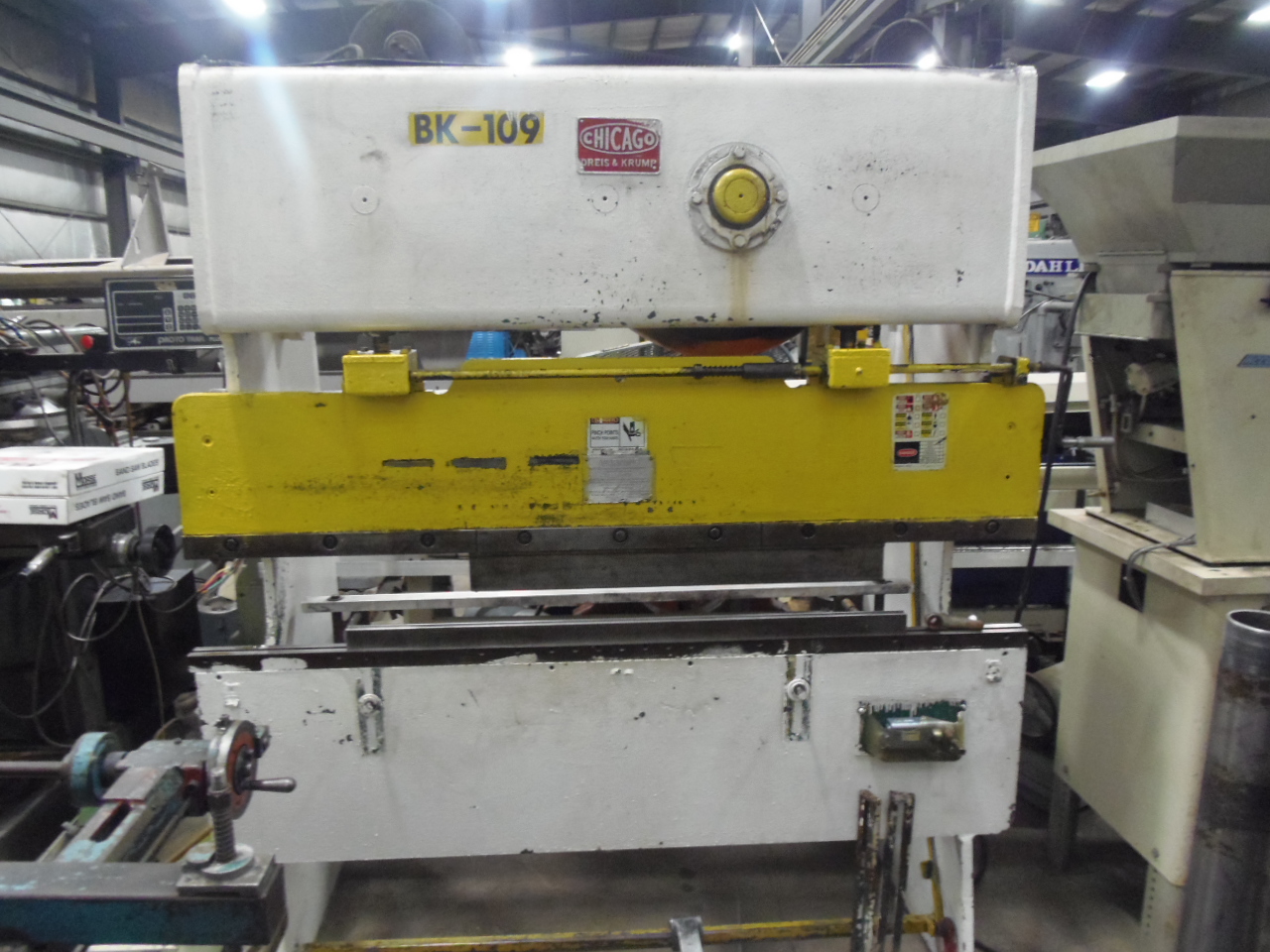 25 TON X 6' DREIS & KRUMP, 4' BETWEEN, MECHANICAL