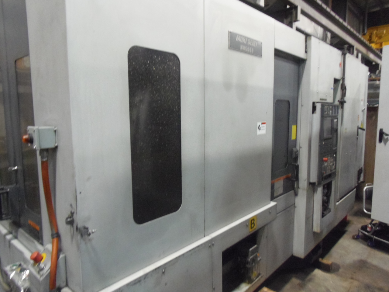 NH-5000/40 MORI SEIKI, MODEL NH5000, 2003, 1 DEGREE, MSC501, 60 ATC, 40 TAPER, 2 PALLET, 14,000 RPM