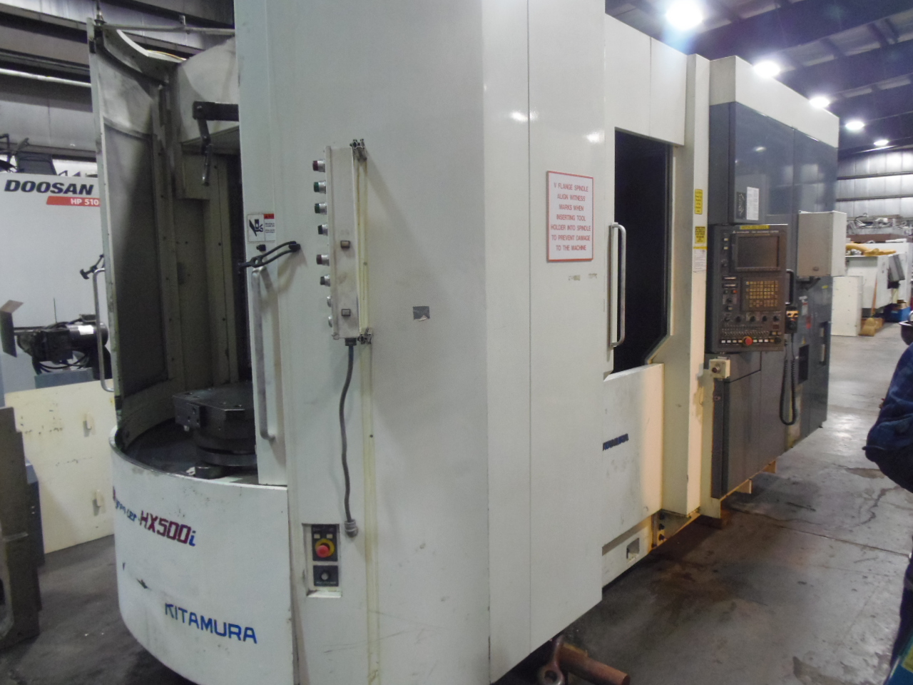 KITAMURA HX-500i, 19.7" (2) PALLETS, 4TH AXIS, 50 TAPER, 50 ATC, TSC, 12,000 RPM, 2006
