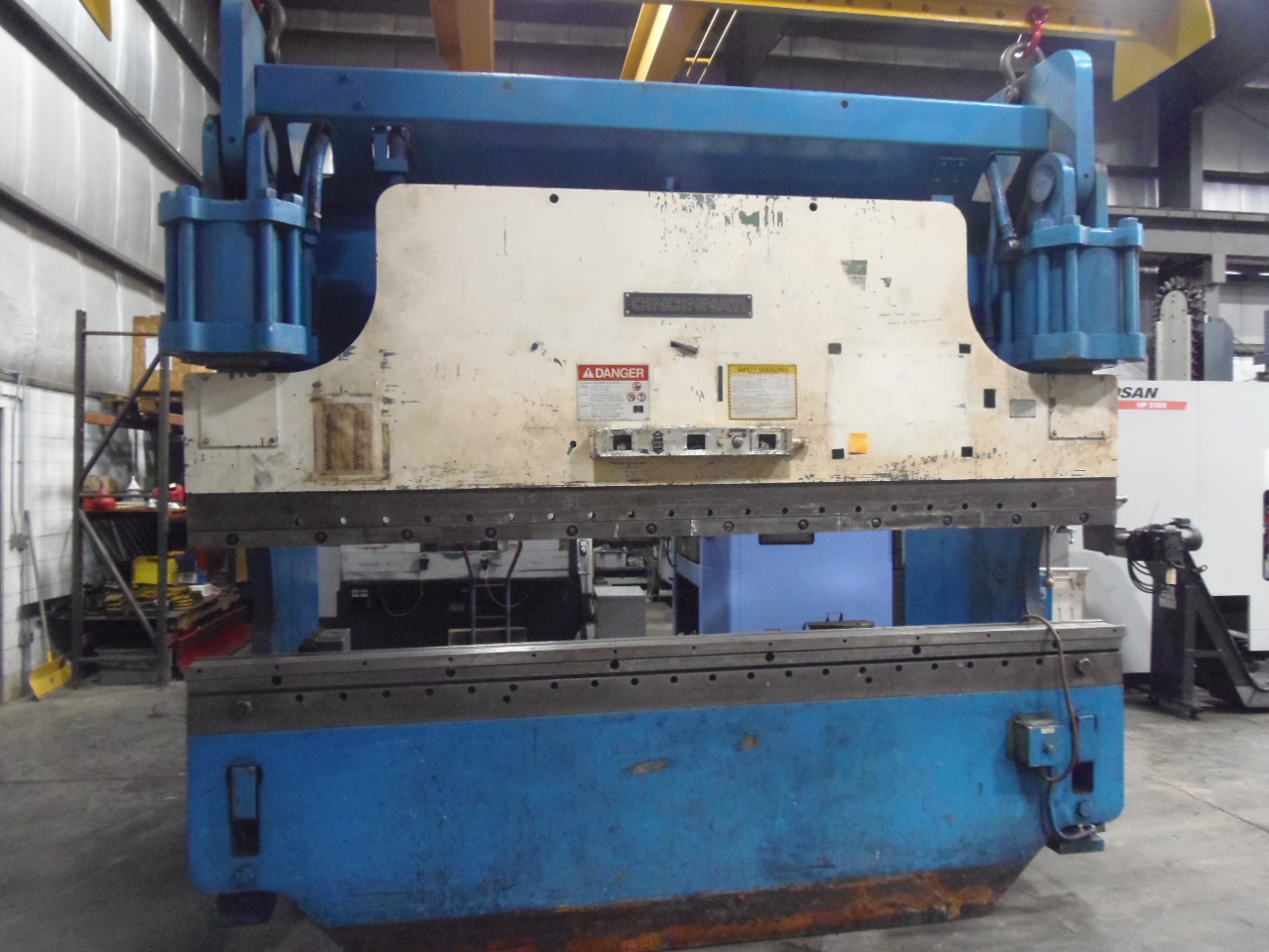 350 TON X 12/10' CINCINNATI, MODEL 350CB-10, 1994, AUTOGAUGE CNC CONTROL