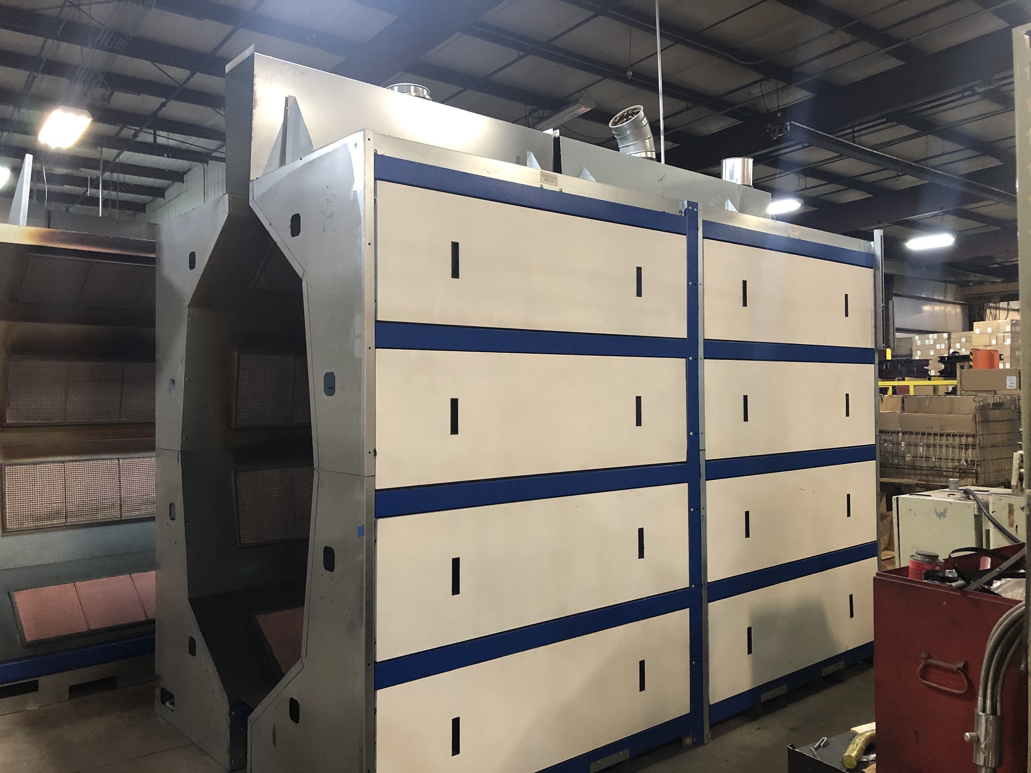18' VULCAN CATALYTIC INFRARED OVEN, 20" W X 62" PART, 400 DEGREES, 2012