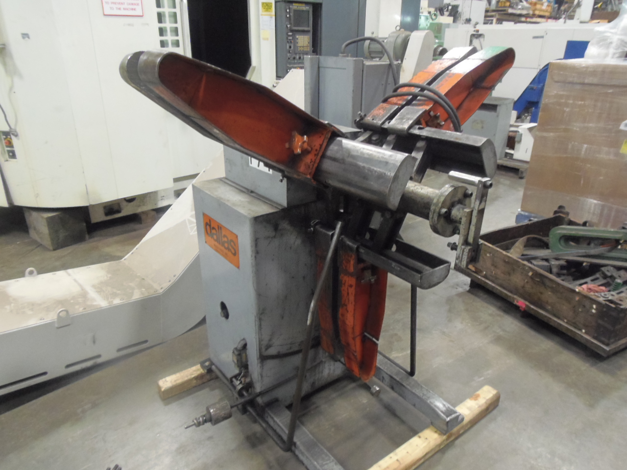 2500 DALLAS MOTORIZED REEL, 12" WIDE X 60" O.D.