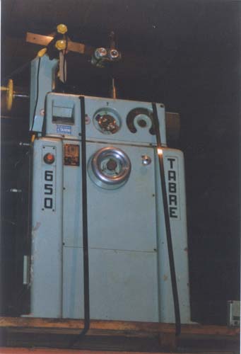 A. TABONI TABRE 650, MARK POSITIONS ON DIAL, GAUGES, ETC.  COMES WITH TOOLING