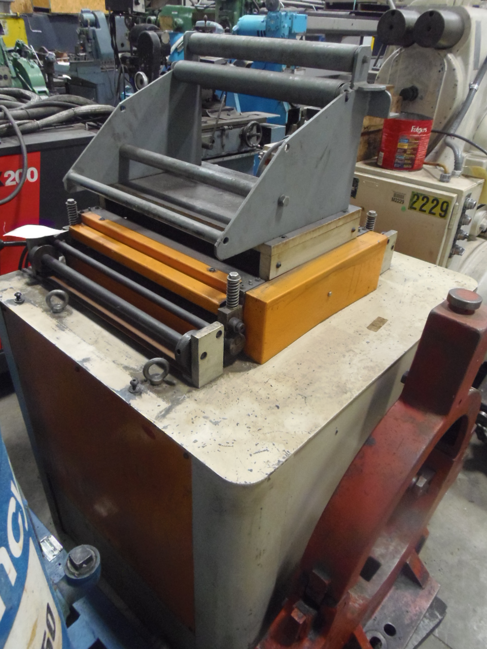 20" X 0.090" DURANT MODEL FMDA20, 20" WIDTH, .090 THICKNESS, 7 ROLLS, NEW 1995