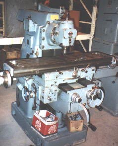 SHIZUOKA WITH VERTICAL HEAD, 1400 RPM, 11" x 43" TBL, 50 TAPER