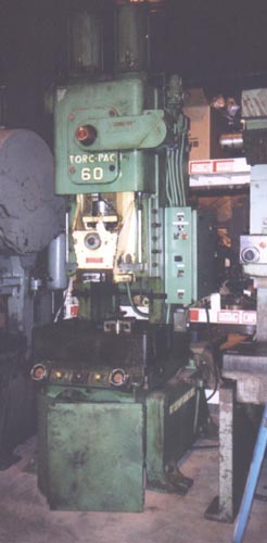 60 TON CLEARING MODEL 60P-640 TORC-PAC, 90SPM, 4" STR., 3" ADJ, A/C
