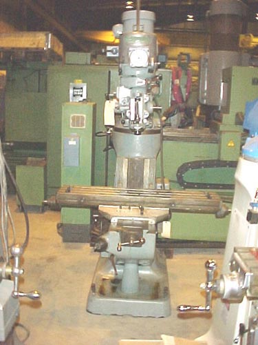 BRIDGEPORT, 1-1/2 HP, 9" x 42" TBL, 4250 RPM, R8 SPDL, 1969