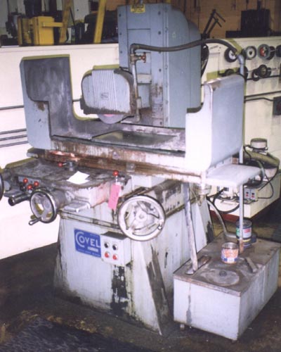 10" X 15" COVEL, WITH 2 AXIS POWER, MAGNETIC CHUCK, COOLANT