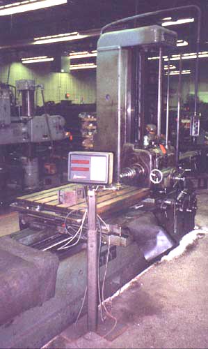 3", WOTAN, No. B3, 39 X 31 TABLE, 910 RPM, DRO