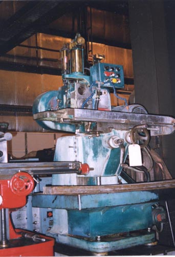 No. 2D, BURKE,8 X 32, 3 HP, #40, AIR FEED
