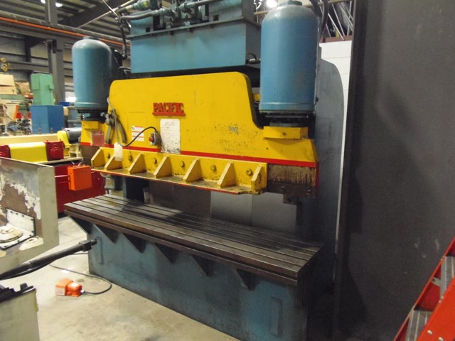 100 TON, PACIFIC, 8' LENGTH, 76" BETWEEN HOUSINGS,   REMOVABLE FLANGES, HYDRAULICS REWORKED