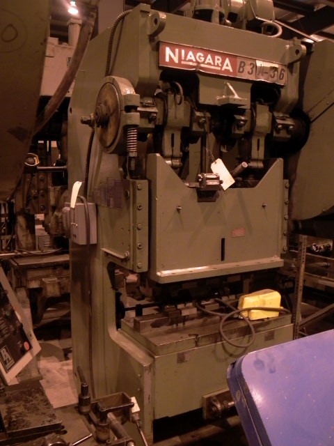 60 Ton, NIAGARA, No. B3-1/2--36, 3"STK, 12" SH, 100 SPM, 1967