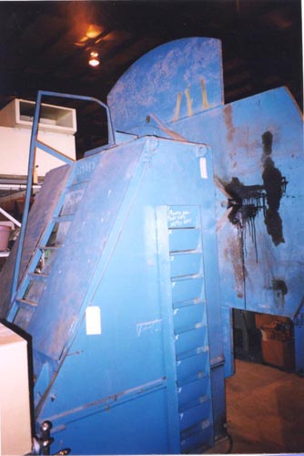 80000 Lb., ARONSON WELDING POSITIONER (HEADSTOCK ) No. HS80, 1962, PENDANT CONTROL, 128" TABLE, HOLDING ARMS