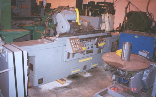 10" x 36", CINCINNATI,NEW ELECTRICS, 30" WHEEL,PICK FEED, TARRY