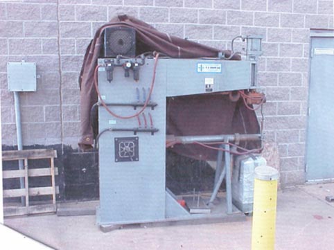 100 KVA, PEERLESS,P-100, 48" THROAT, ENTRON TJS 200-1200R, REBUILT 1995