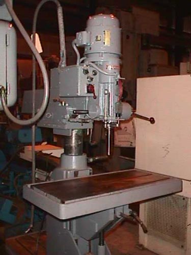 2'6" X 6" JOHANNSON, 3 HP, 900 RPM, MANUAL ELEC., TAPPING