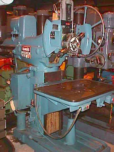 No. 2BR BURGMASTER, 6 Spdl, 1965,24 X 36 TABLE, 6 SPINDLES, 3 TAPPING HEADS