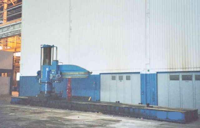 12' x 26", carlton, 1969, model 5A,  480" traveling base, 1000 rpm,  power clamp/elevation, traverse