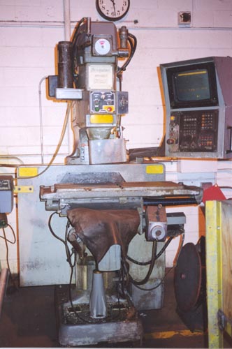 BRIDGEPORT, SERIES 1, HEIDENHAIN TNC 151, 16" x 42" TBL, 2 HP, TOOLHOLDERS, 1986