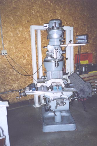 BRIDGEPORT, BELT DRIVE, 2-AXIS D.R.O., 9" x 42" TBL, RECENT REBUILD