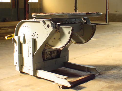 6000 LBS. RANSOME WELDING POSITIONER,  TILT, VARY, 64" TABLE,  REEVES VARY SPEED