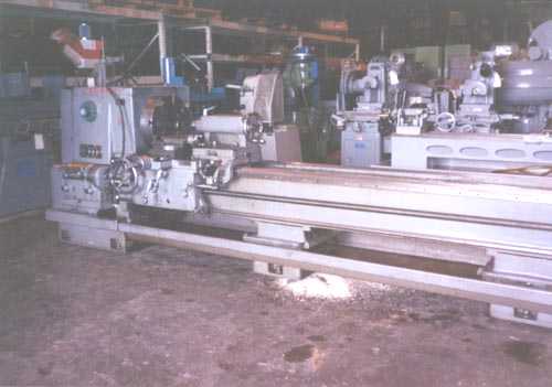 21"x 96" CINCINNATI HYDRA SHIFT, 24-960 RPM,3&4 JAW, STEADY REST, 1965,