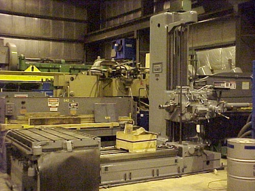 3-1/2" CINCINNATI GILBERT,38"x72"TBL.,12 TO 700 RPM,60"VERT.TRVL.,62"CROSS,1950