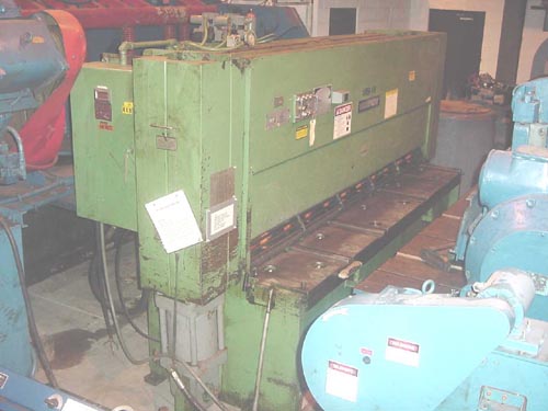 1/2" x 10',CINCINNATI MODEL 4H10,HYD.,36"FOBTG,8' SQ. ARM, 1978
