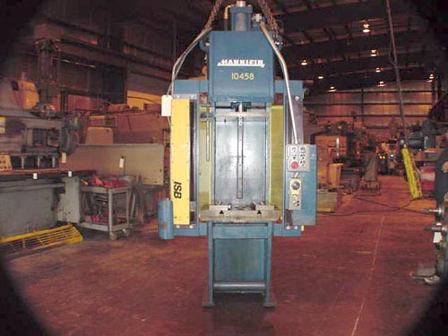 25 Ton,HANNIFIN,DUAL PALMS,LIGHT CURTAIN, 150 IPM,HIGH SPEED 24"Str, 16"x24"TBL