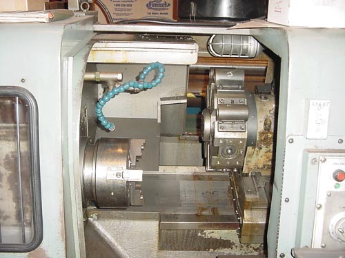 MORI SEIKI No. TL-3A,YASNAC 2000B,10"HYD. Chk,3",18"x23.6", 1979,