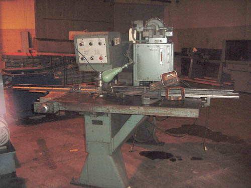 15 Ton W.A. WHITNEY, 36" THROAT,HYDRAULIC UNIT,PUNCHES & DIES,FOOT PEDAL,