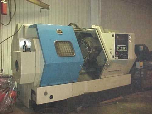 HITACHI SEIKI HT-40,27"SWING,43 CENTERS,PROBE, KVTURRET,40HP,1988