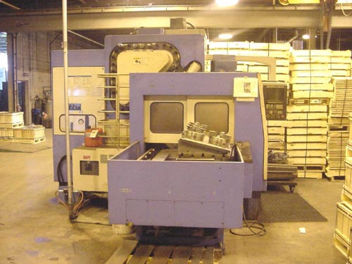 30"X, 20"Y, 20"Z, MAZAK, No. V10N-M2,2 PALLET 20"x45",10HP,1987