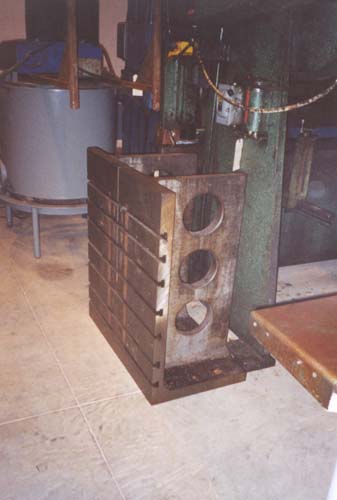 (2) ANGLE PLATES,  41" H x 18" W,   21"BASE, T-SLOTS