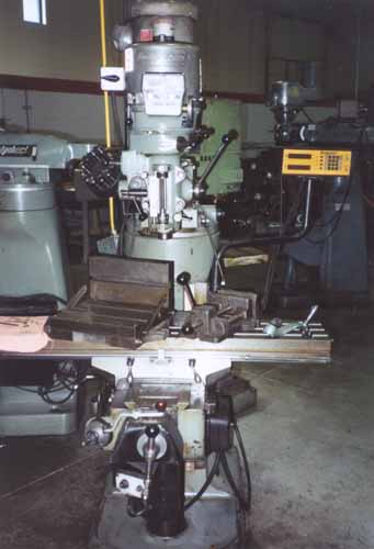 BRIDGEPORT, SERIES I, 2 HP VARI-SPEED, 9" x 42" TBL, POWER X & Y, DRO, 1984