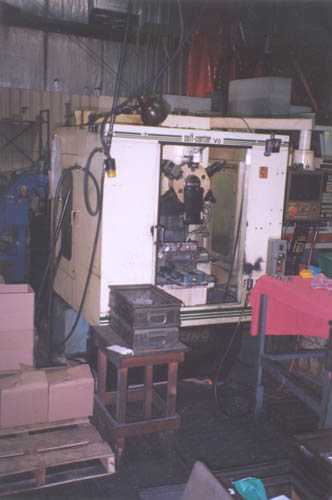 SUGINO SCV-615,11.81"x9.84"TBL,9.84"Z,6 STATIONS,6000 RPM,CNC-100 CNTRL.,1989,