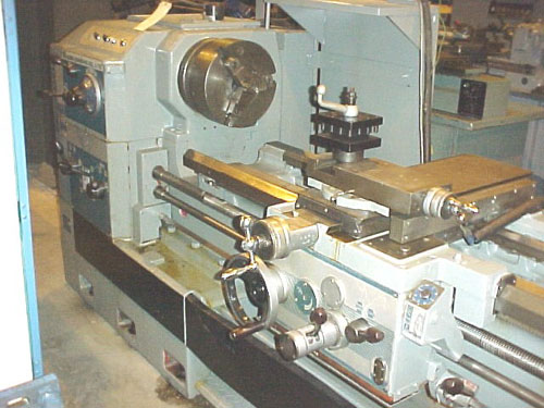 19" x 79" cc, HOWA,3" HOLE THRU SPDL,3"4 JAW CHUCK,FOLLOW REST, 1980,