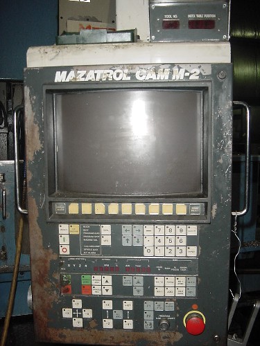 MAZAK No.SV-20C,MAZATROL CAM M2,80"X,25"Y,21.65"Z, 20 HP,SPND TPR CAT 50,1987,