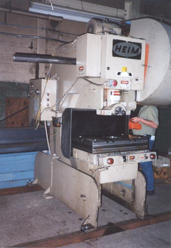 70 Ton, HEIM, No. 7TA, 3"Str,20"x32" BED, 110 SPM, 1980,  21" DEEP THROAT