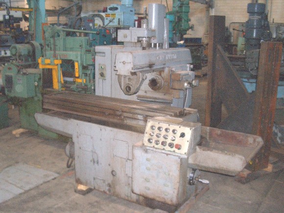 No. 101-122, CINCINNATI, POWERMATIC, 12" x 63" TBL, RAPID TRAVERSE 80" PER MIN., 2HP FEED DR., 2000 RPM, 1965